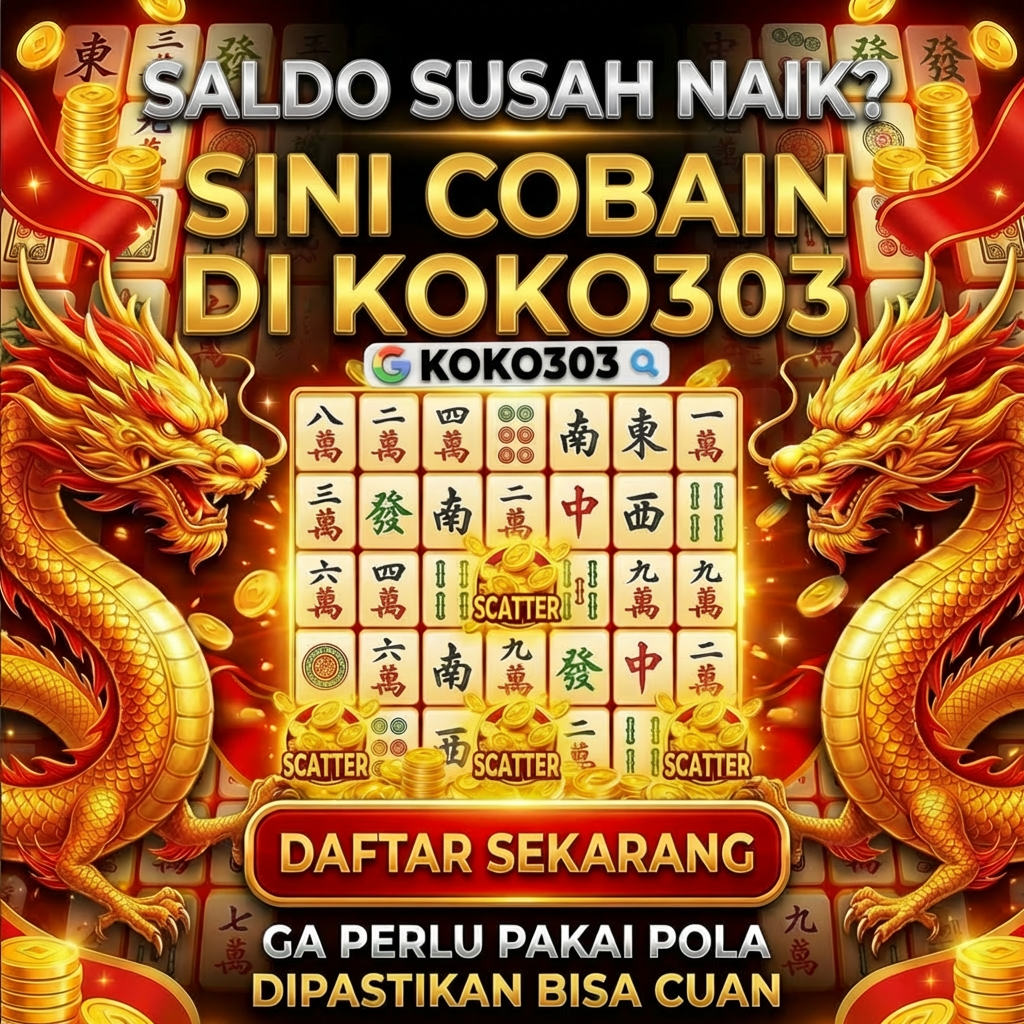 Sertifikat, penghargaan, tanda, atau dokumen yang dipajang di KOKO303 COBAIN DISINI GA PERLU PAKAI POLA DIPASTIKAN BISA CUWAN